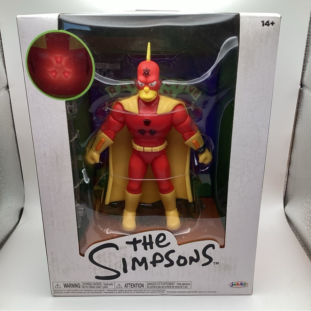 Jakks Pacific The Simpsons Premium 5" Action Figure Homer Radioactive Man